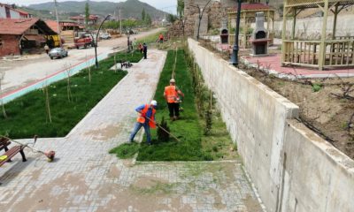 Bayat Belediyesinden Bahar Çalışması