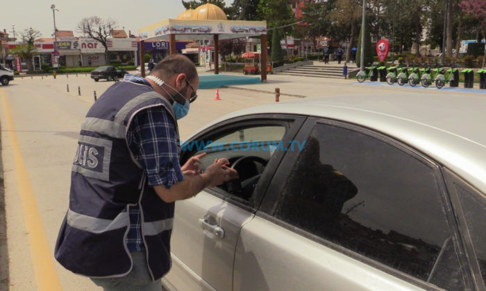 Çorum’da Tam Kapanma Denetimleri Sıklaştı