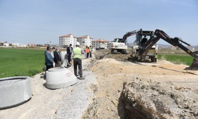 Fen Lisesi Sokak’ta Altyapı Çalışması