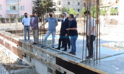 İki Okulun İnşaatı Hızla Yükseliyor