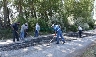 İskilip Belediyesi, Asfalt Çalışmalarını Sürdürüyor