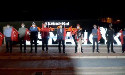 Osmancık’ta Aynı Anda İstiklal Marşı Okundu