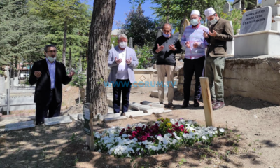 Aşgın, Arif Ersoy’un Mezarını Ziyaret Etti