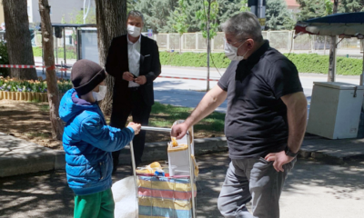 Aşgın’dan Kağıt Toplayan Çocuğun Ailesine Destek