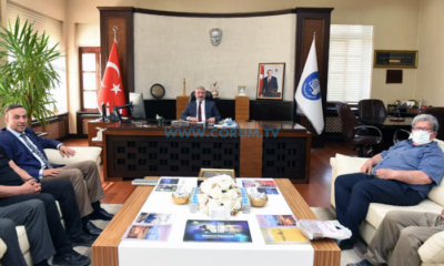 CHP’liler Aşgın’ı Ziyaret Etti