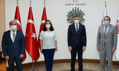 Çölyak Derneğinden Vali Çiftçi’ye Ziyaret