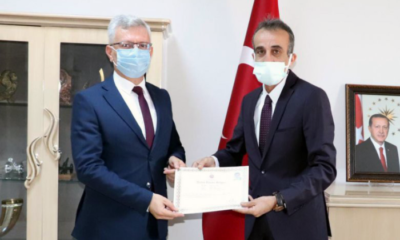 Geylani’ye Başarı Belgesi Verildi