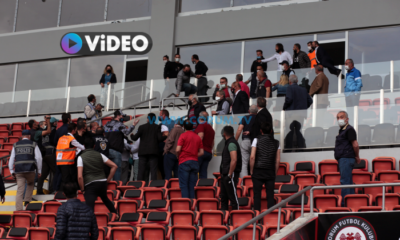 Maç Sonu Tribünlerde Gerginlik