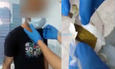 Uyuşturucuyu Maskesine Gizledi