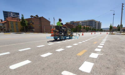 Yeni Bisiklet Yolu Yapıldı