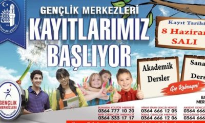 Gençlik Merkezlerine Kayıtlar Başlıyor