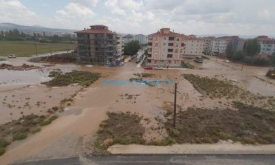 Yağışın Kuvvetini Gözler Önüne Seren Görüntüler