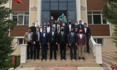 Ahlatcı’dan İlçe Teşkilatlarına Ziyaret