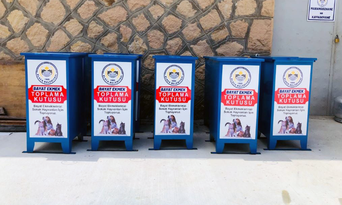 Alaca’da Bayat Ekmekler Hayvanlar İçin Toplanıyor