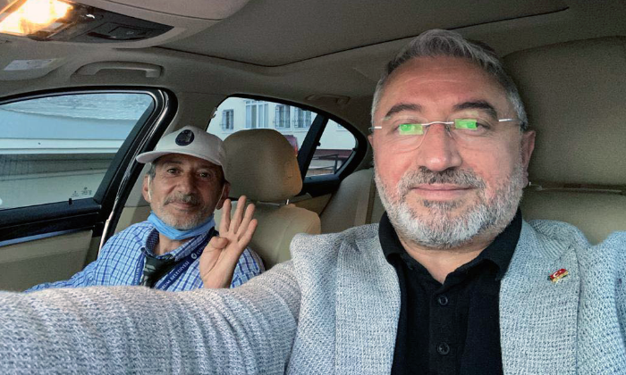 Aşgın, “Başkan”ı Evine Bıraktı