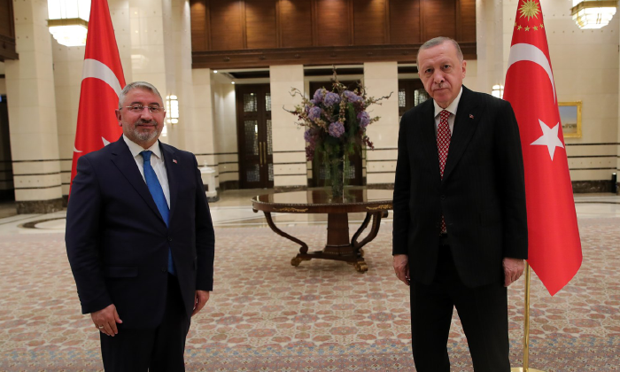 Aşgın, Erdoğan ile Görüştü