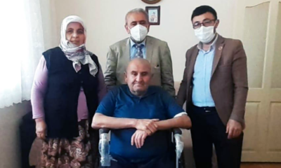 Bektaş’tan Tekerlekli Sandalye Hediyesi