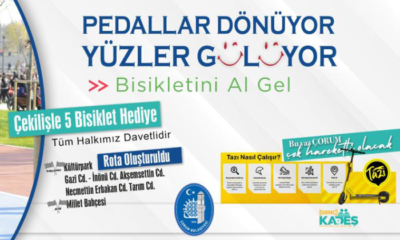 Belediyeden Ödüllü Etkinlik