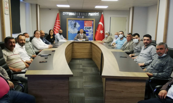 CHP İl Yönetimi Toplandı