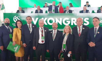 Kavuncu Boşnak Partisi Kongresine Katıldı