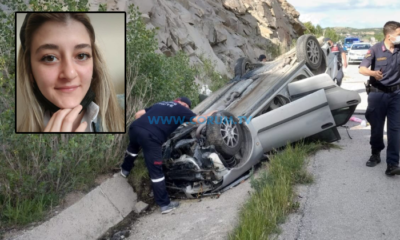 Kazada Ağır Yaralanan Genç Kız Kurtarılamadı