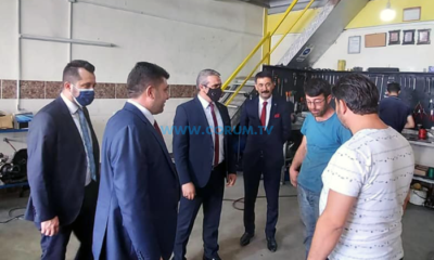 MHP’den Esnafa Moral Ziyareti