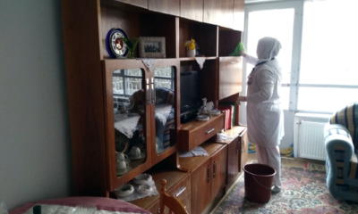 250 Yaşlının Evi Temizleniyor