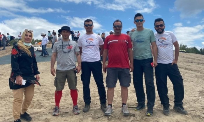 Yamaç Paraşütü Yarışmasına Osmancık’tan Katılım