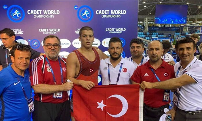 Çorumlu Güreşçi Dünya Şampiyonu Oldu