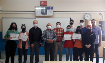 İskilip’te Öğrencilerin Karne Sevinci