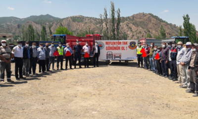 Jandarmadan Çiftçiler İçin ‘Reflektör’ Kampanyası