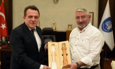 Nüfus Müdürü Abalı, Başkan Aşgın ile Görüştü