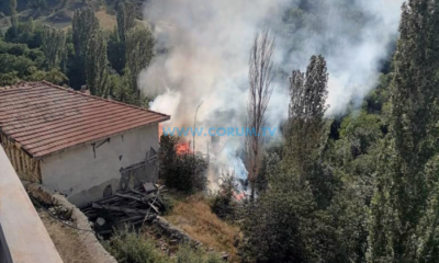 Örenseki’de Yangın!