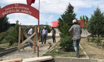 Şehitlik Anıtında Çalışma Başlatıldı