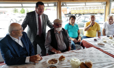 Şoför Esnafı Garajda Bayramlaştı