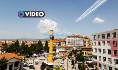 Türk Yıldızları Çorum Semalarında