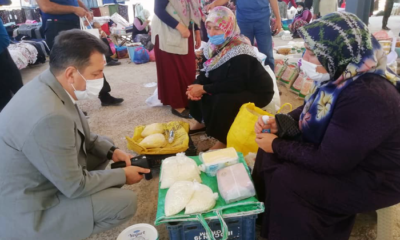 Zabıta Denetledi, Başkan Vatandaşla Görüştü