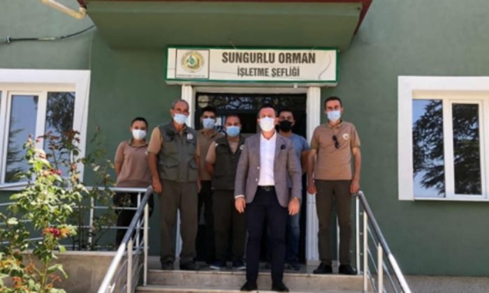 Görmüş, Orman İşletmeyi Ziyaret Etti