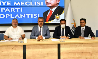 Ahlatcı, Meclis Üyeleri ile Grup Toplantısı Yaptı