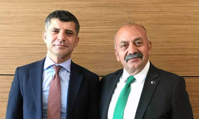 Başkan İsbir, Karaca ile Görüştü