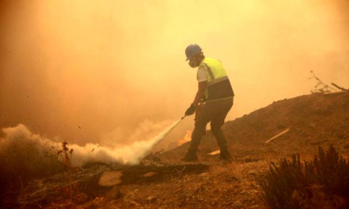 Çorum Ekibi Gümüşlük’teki Mücadeleye Destek Veriyor