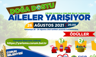 “Doğa Dostu Aileler Yarışıyor”