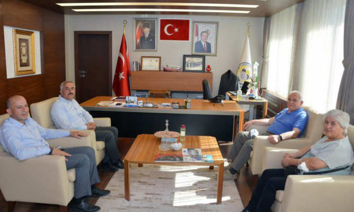 Emekli Orgeneral Şaltu’yu Ziyaret Etti