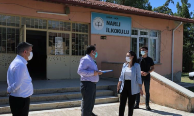 Kaymakam Uz, Okulları İnceledi