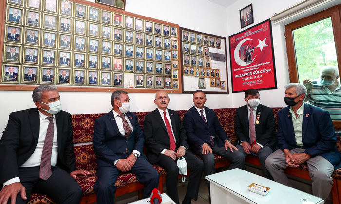 Kılıçdaroğlu, Gazilerle Buluştu