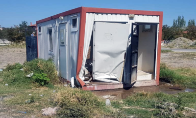 Konteynıra Çarpıp Kaçtılar