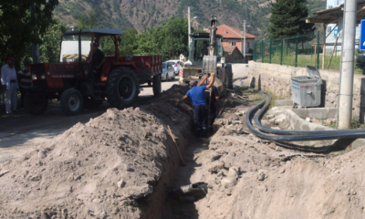 Oğuzlar’da Altyapı Çalışmaları