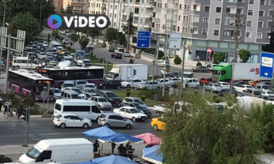 Pazar Yoğunluğu Trafiği Felç Ediyor