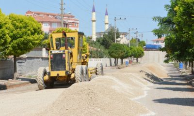 Alaca’da Asfalt Çalışması