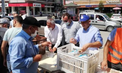 Alaca’da Aşure Dağıtıldı